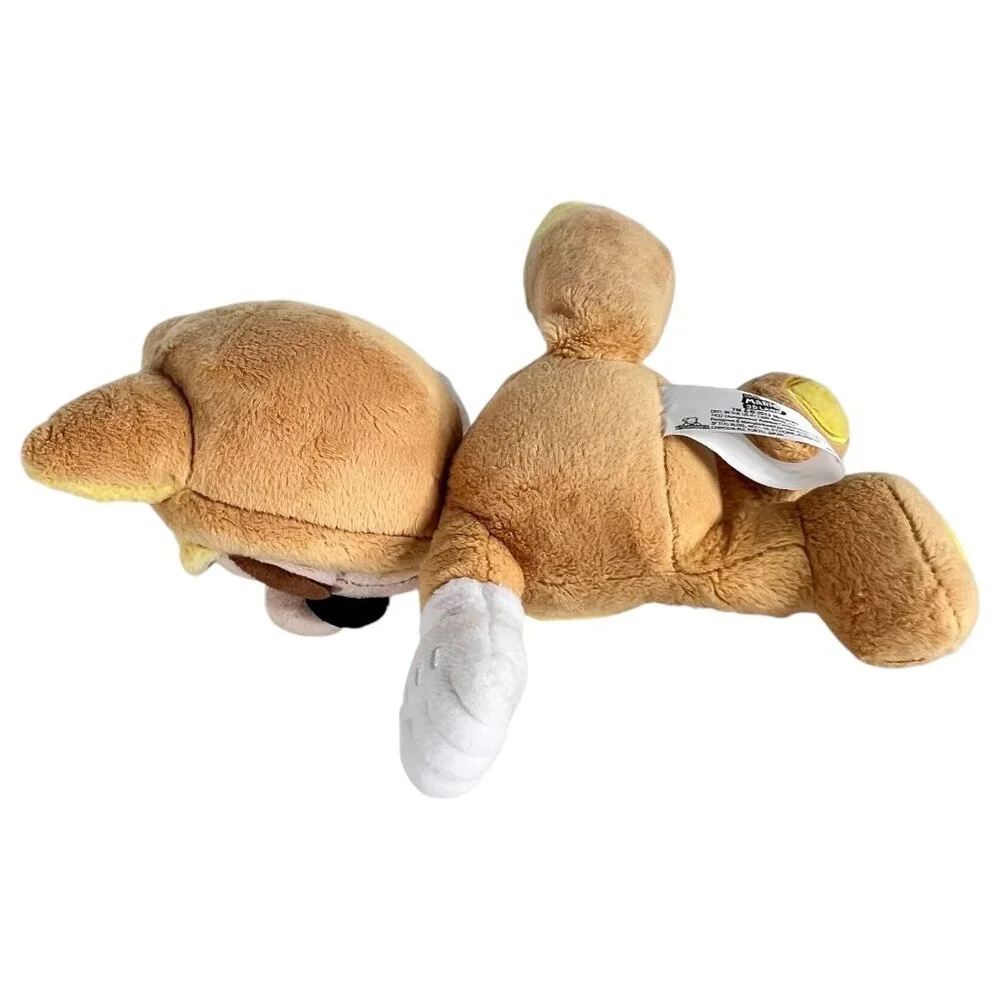 Super Mario 3D Land Kitsune Tanooki Luigi Plush Toy 7” Mario 2013 Stuffed Animal